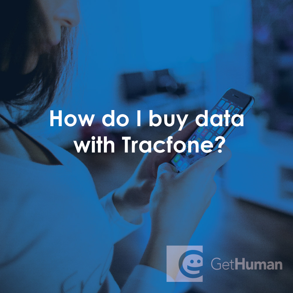 How Do I Buy Data with Tracfone?